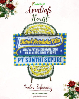 Papan Bunga Duka di Baloi Permai