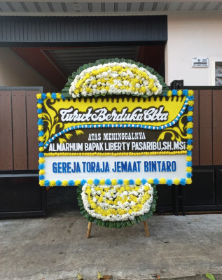 Papan Bunga Duka di Baloi Permai