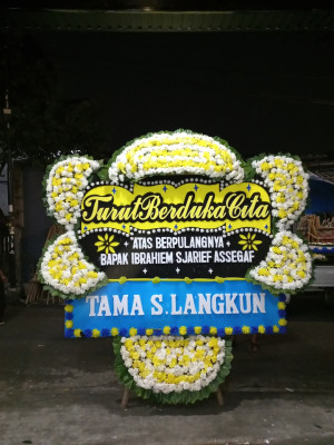 Papan Bunga Duka di Baloi Permai