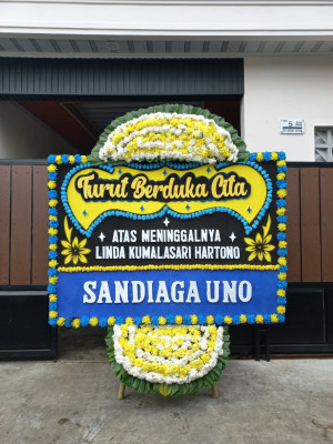 Papan Bunga Duka di Baloi Permai